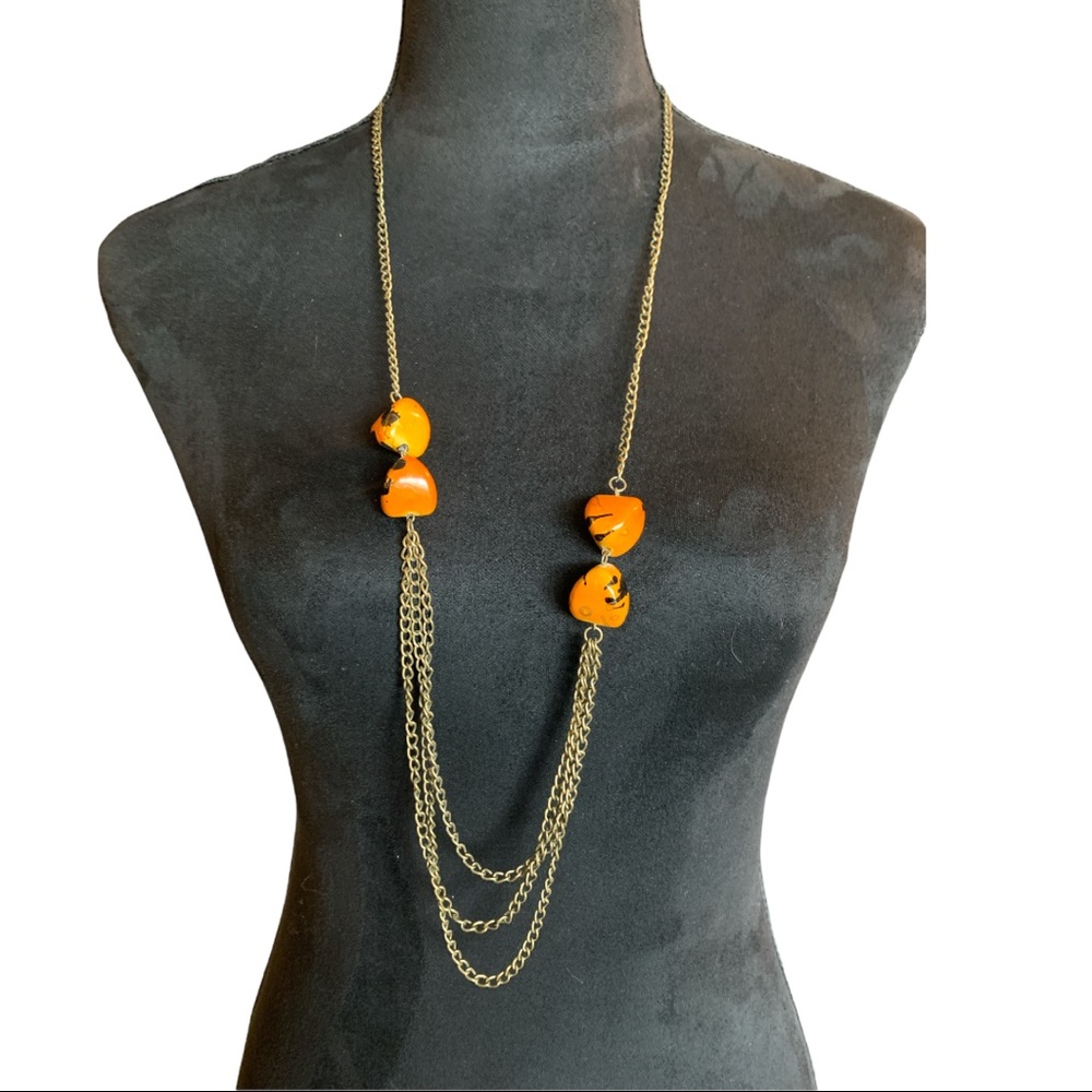 Long line necklace